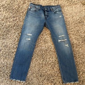 Levi’s 501 CT very worn and gorgeous!